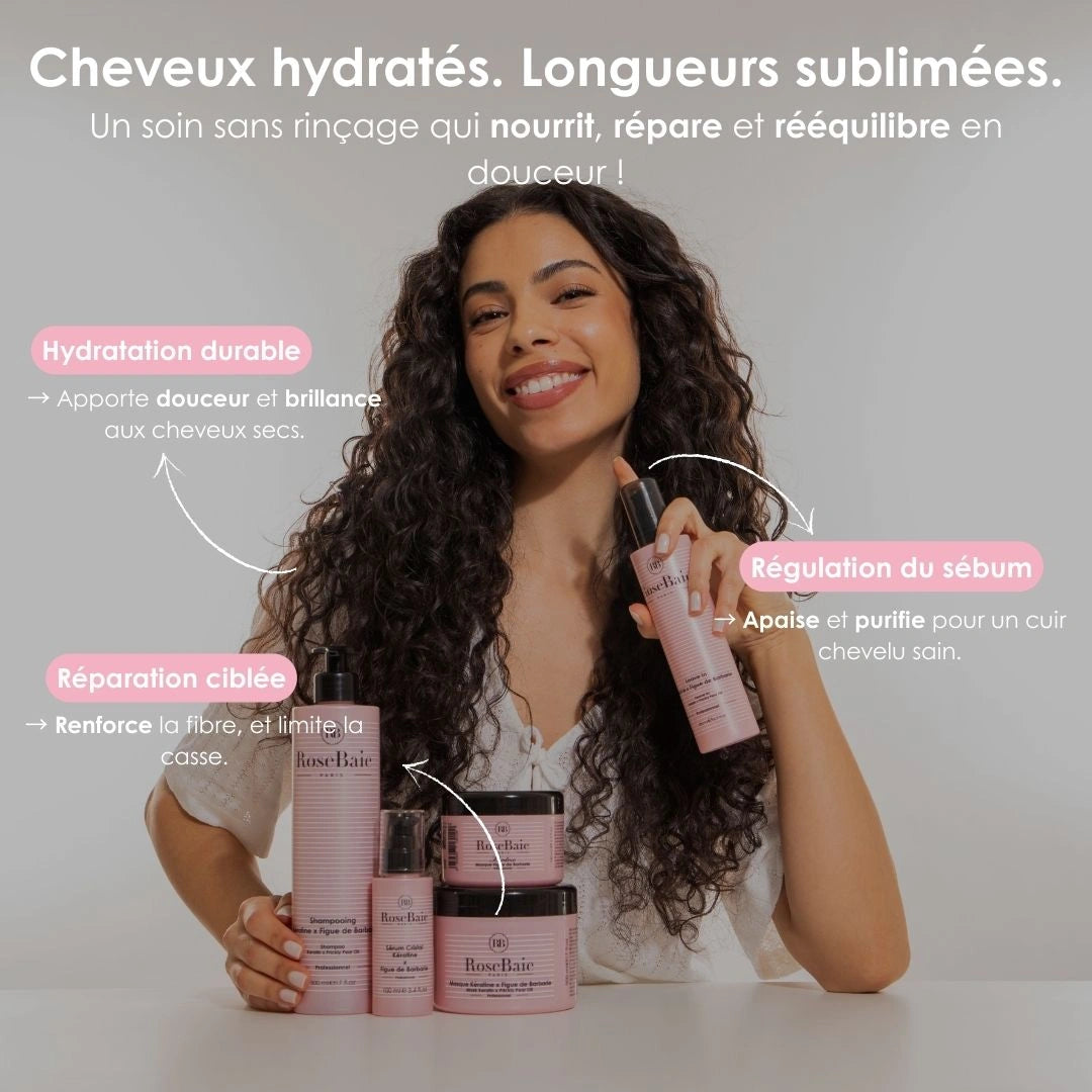 Sérum Figue de Barbarie & Kératine - Sébo-régulation & Hydratation