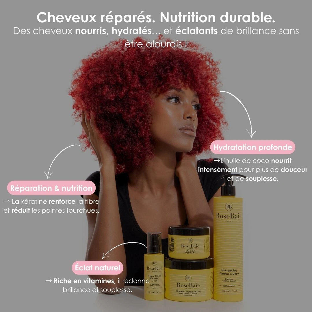 Sérum Coco & kératine - Nutrition & Hydratation