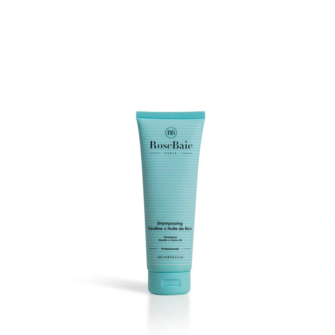 Shampoing Ricin & Kératine - Pousse & Légèreté pour Cheveux Fins 250ml