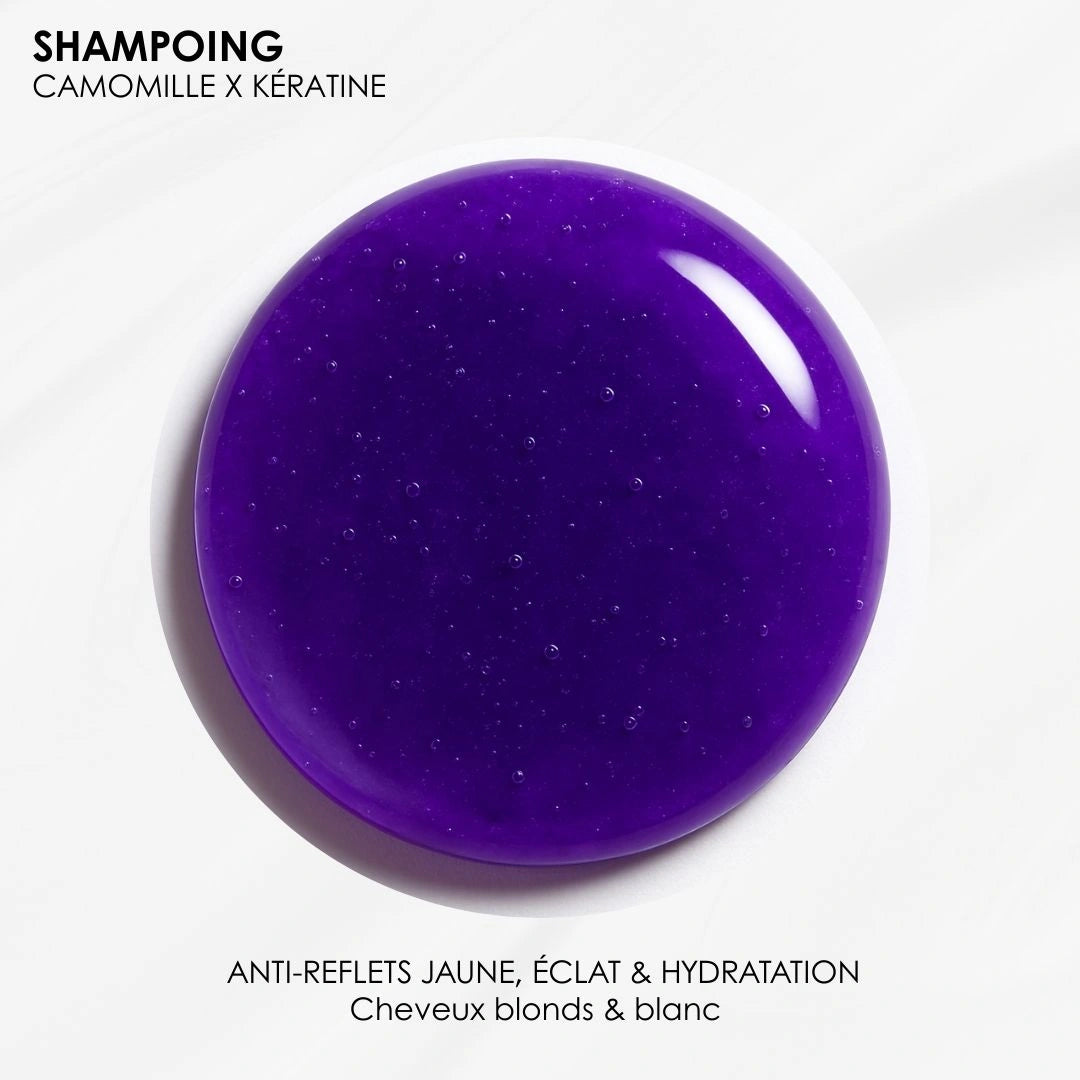 Shampoing Lumière - Anti-reflets pour cheveux blonds & blancs